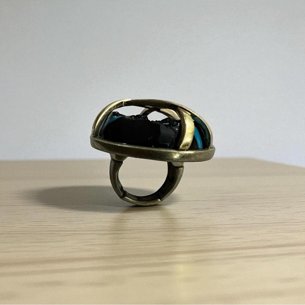 Very cute funky style adjustable ring - Picture 2 of 2